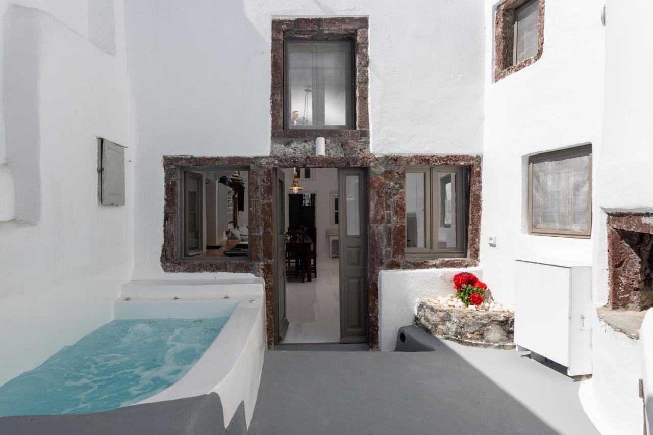 Astrea Suites "Ostria Cave Villa-Outdoor Jacuzzi" Oía Zewnętrze zdjęcie